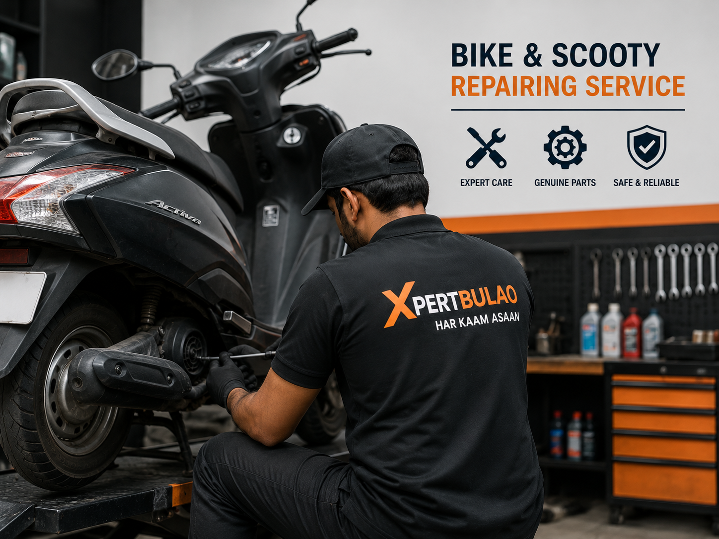 Bike & Scooty Machinic Service
