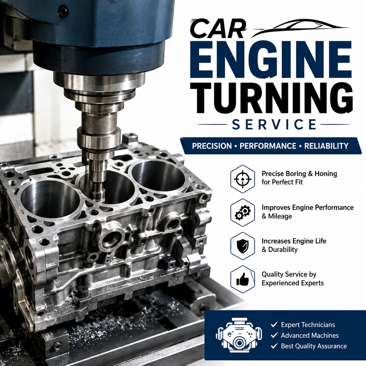 Car Engine Turning S