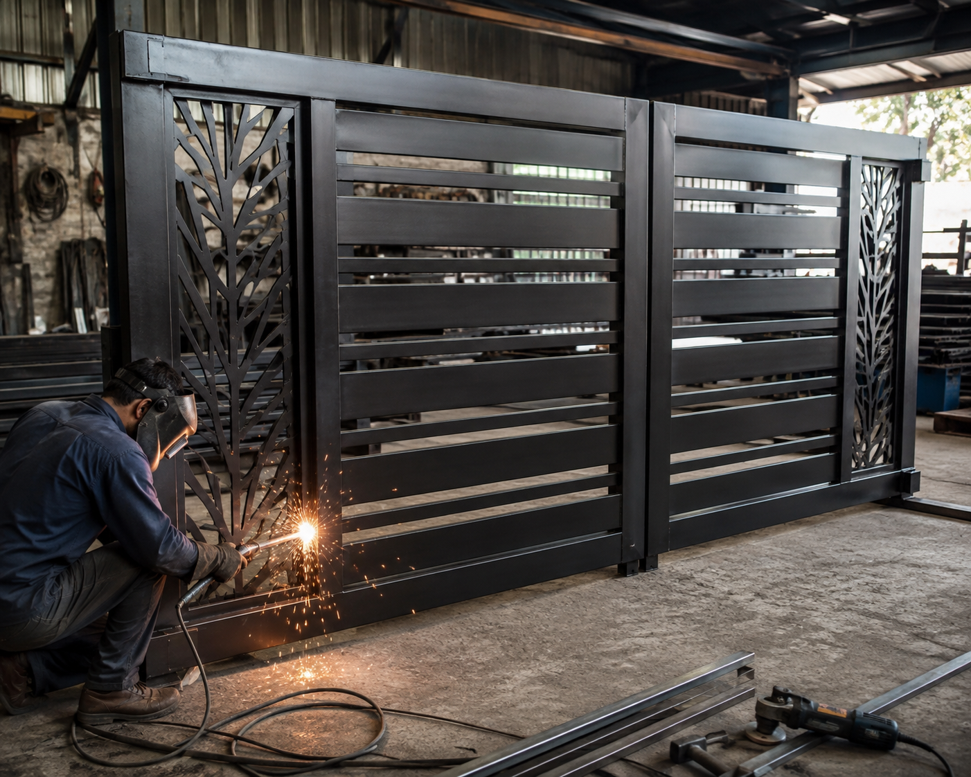 Custom Steel Fabrication New Work Order Service