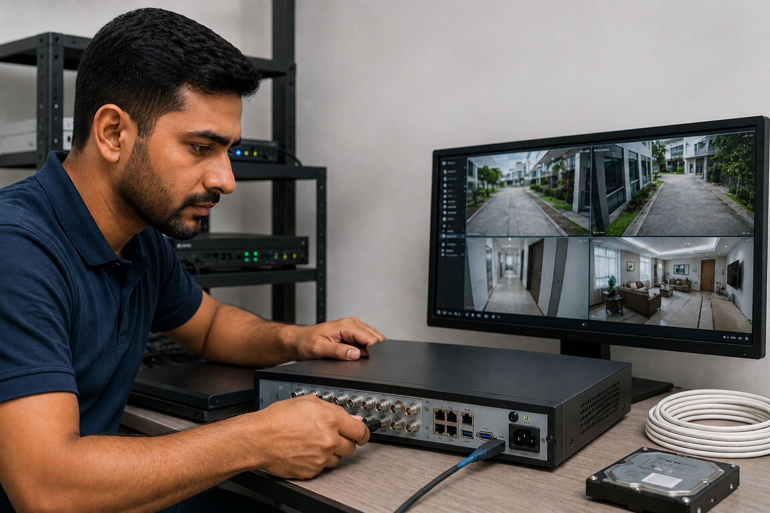 DVR/NVR Set-up & config