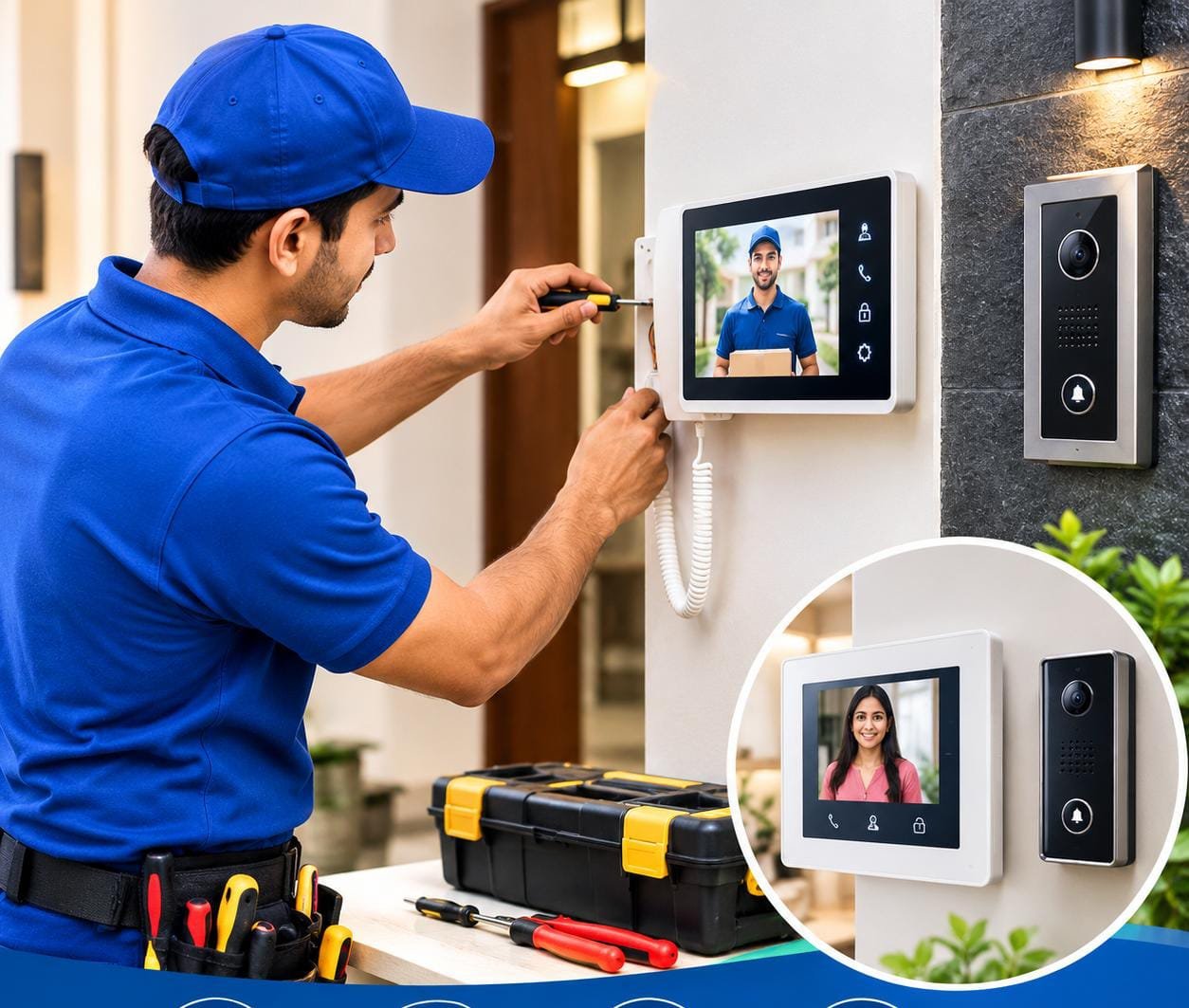 Video Door Phone Installation