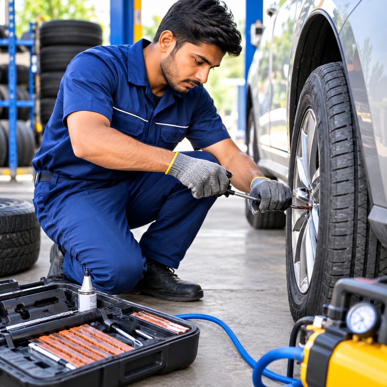 Vehicle Tyre Repair Service