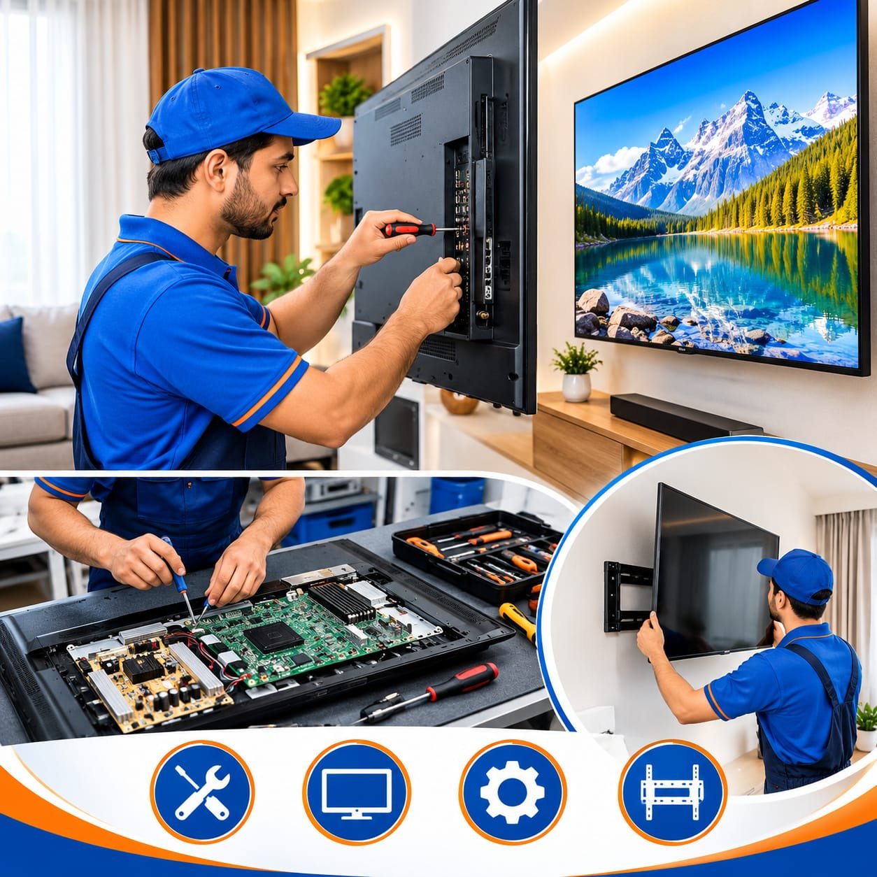 T.V LED Repair & Installation