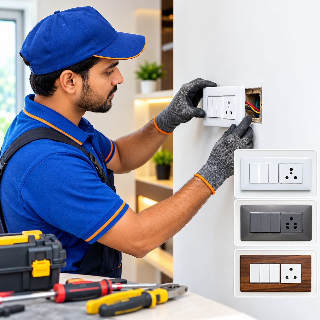 Switch/Socket/Holder Replace Service